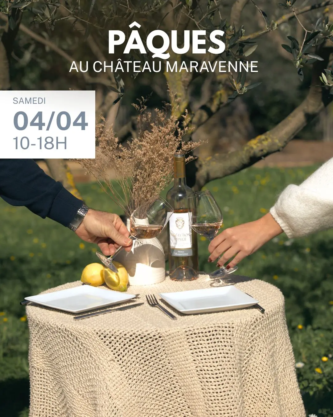 Pâques au Château Maravenne à la Londe les Maures