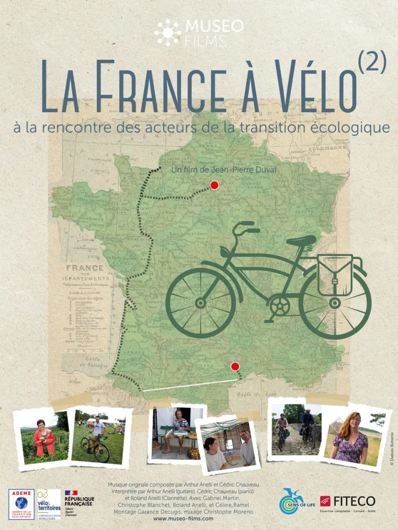 Affiche La France à Vélo