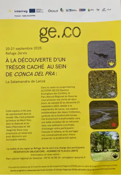 A la découverte d'un trésor caché au sein de Conca del Pra : la Salamandre de Lanza_Abriès-Ristolas