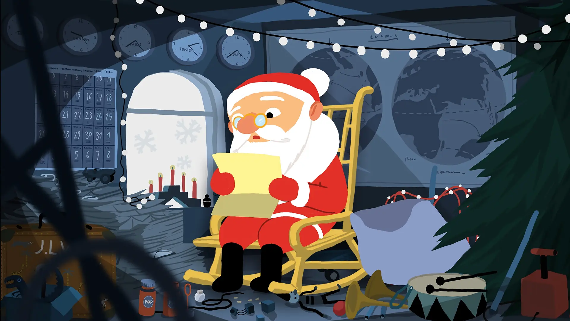 Myrtille et la lettre au père noel