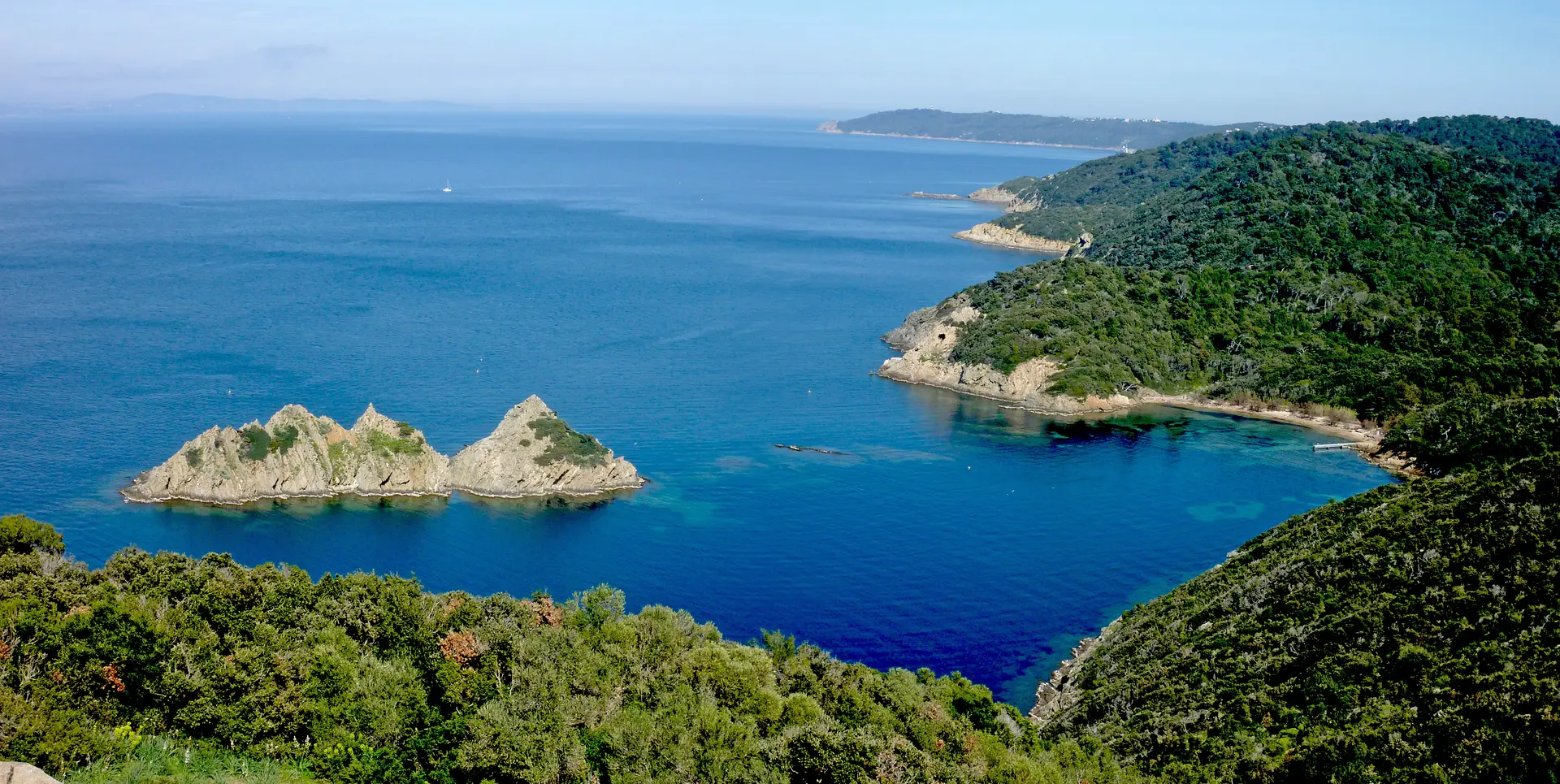 Baie de la Palud et côte nord de Port-Cros