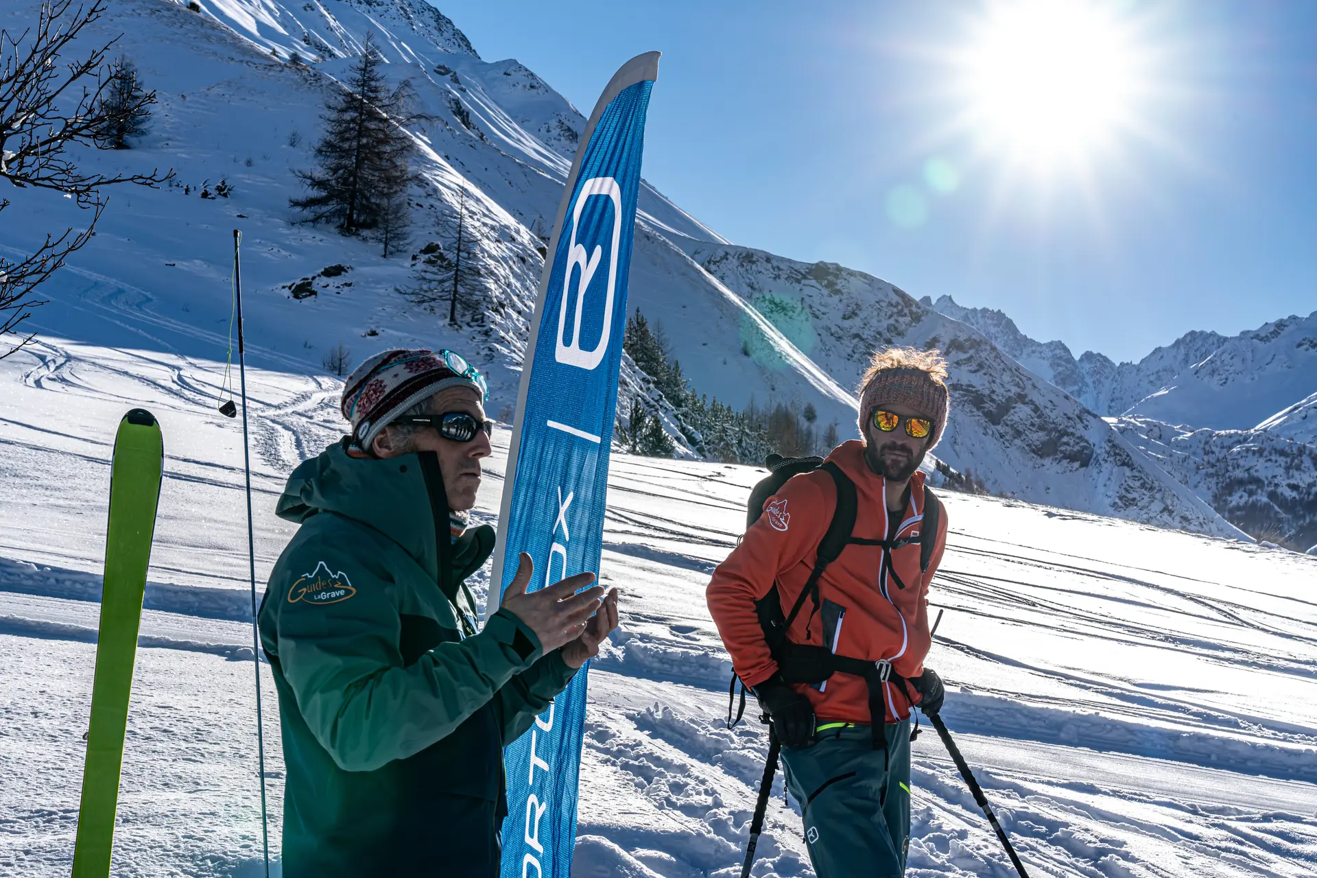Première neige -Ski de randonnée