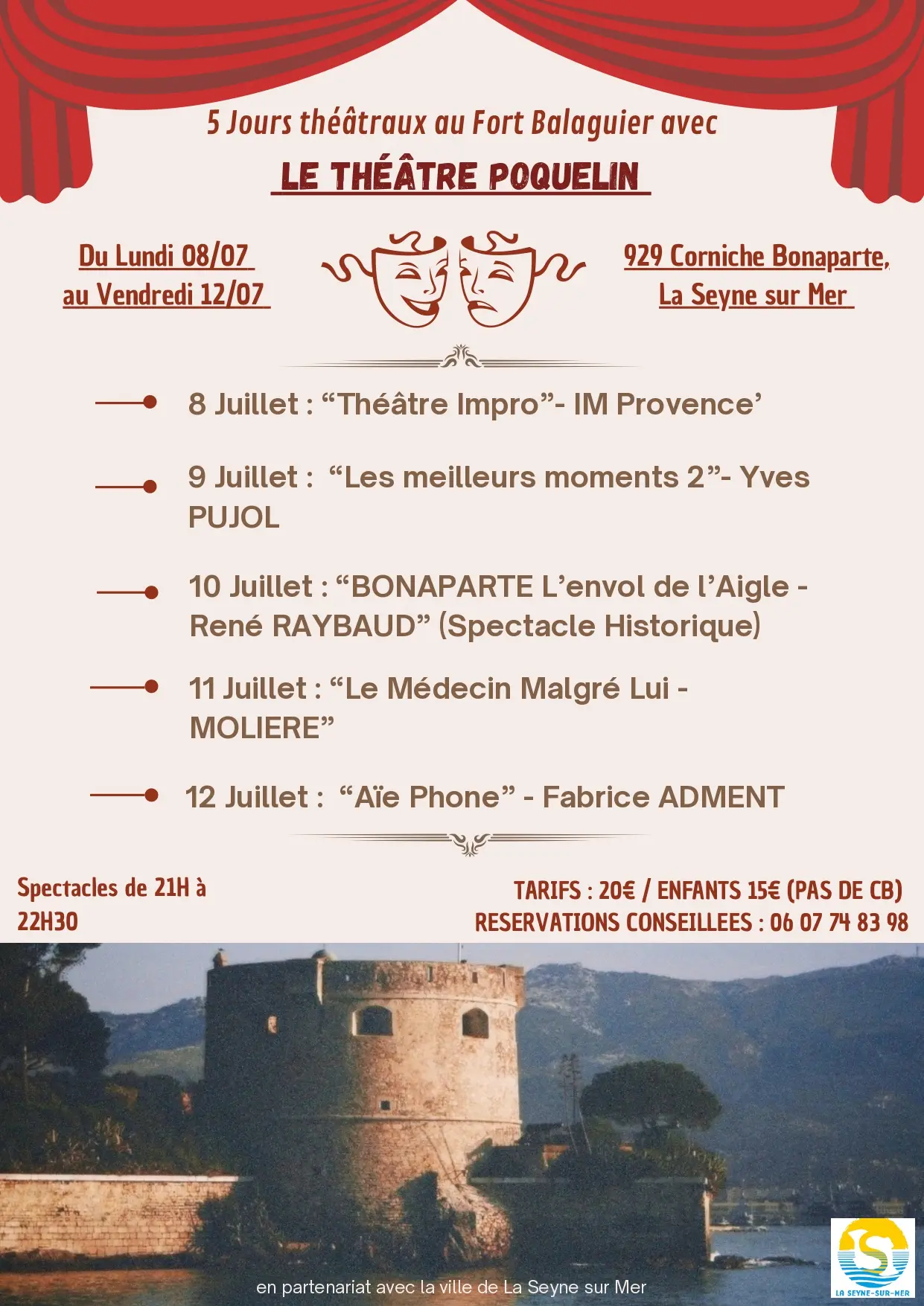 Festival théâtre Poquelin