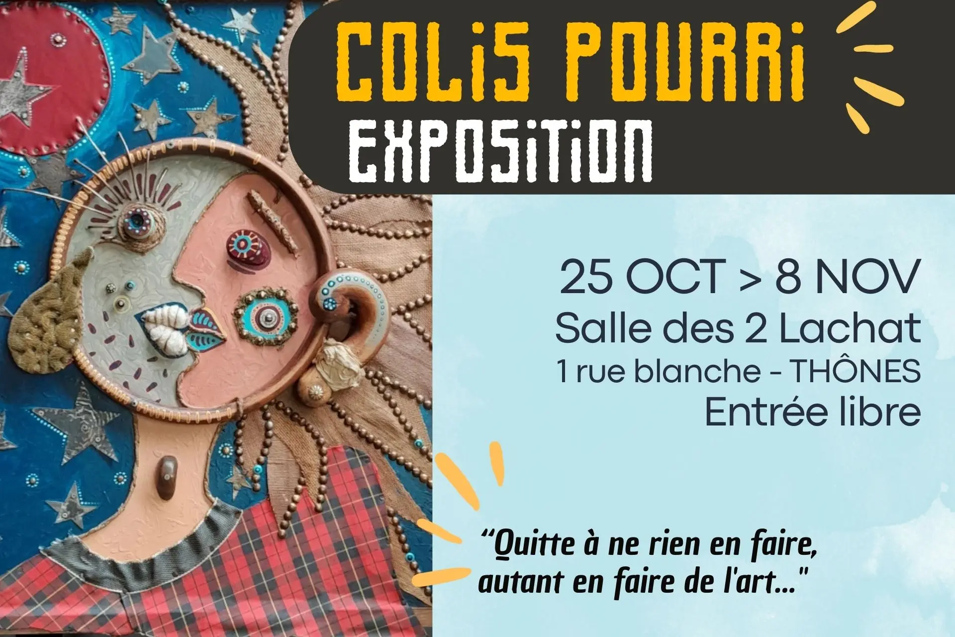 Exposition Colis Pourri_Thônes