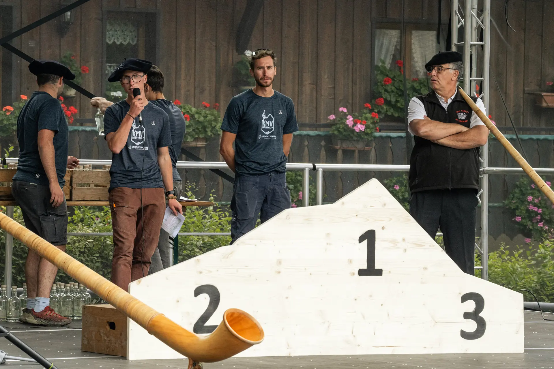 Alphorn for the awards ceremony