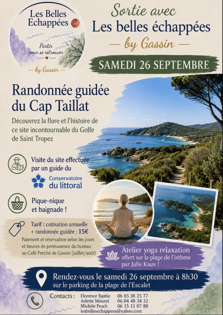 Randonnée guidée du Cap Taillat