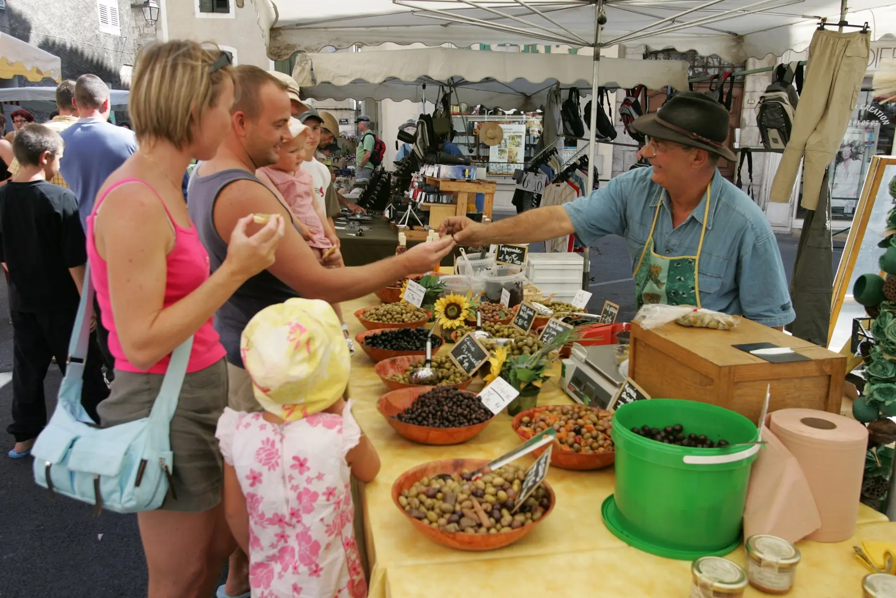 Marché provençal de Sisteron