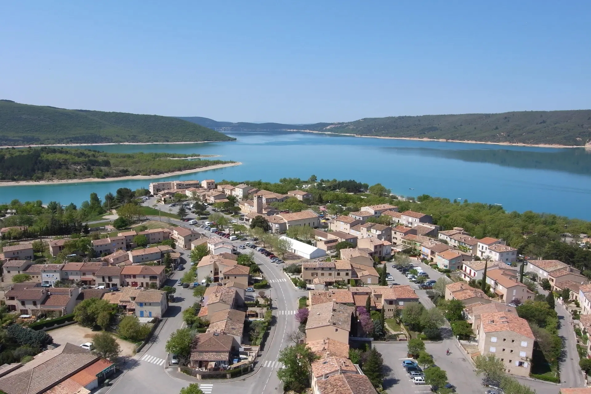 Vue sur le village