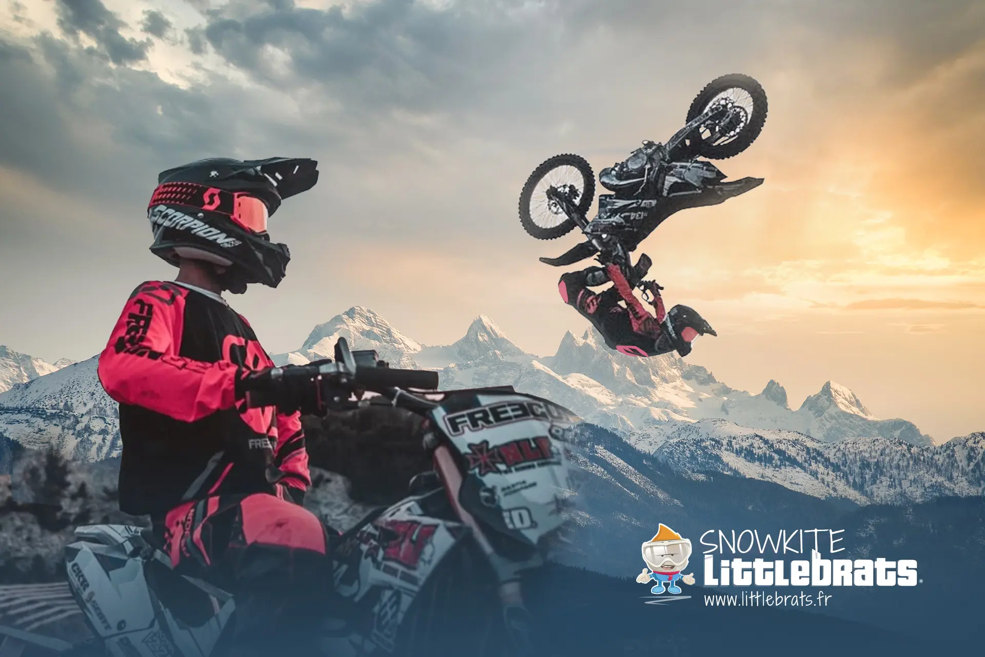 Show moto freestyle by Littlebrats_Risoul