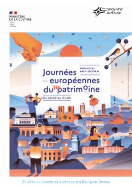 Affiche JEP Bourg-en-Bresse 2025