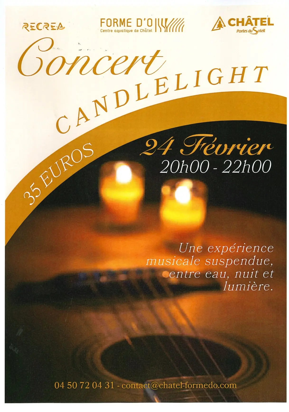 Concert Candlelight au Forme d'O