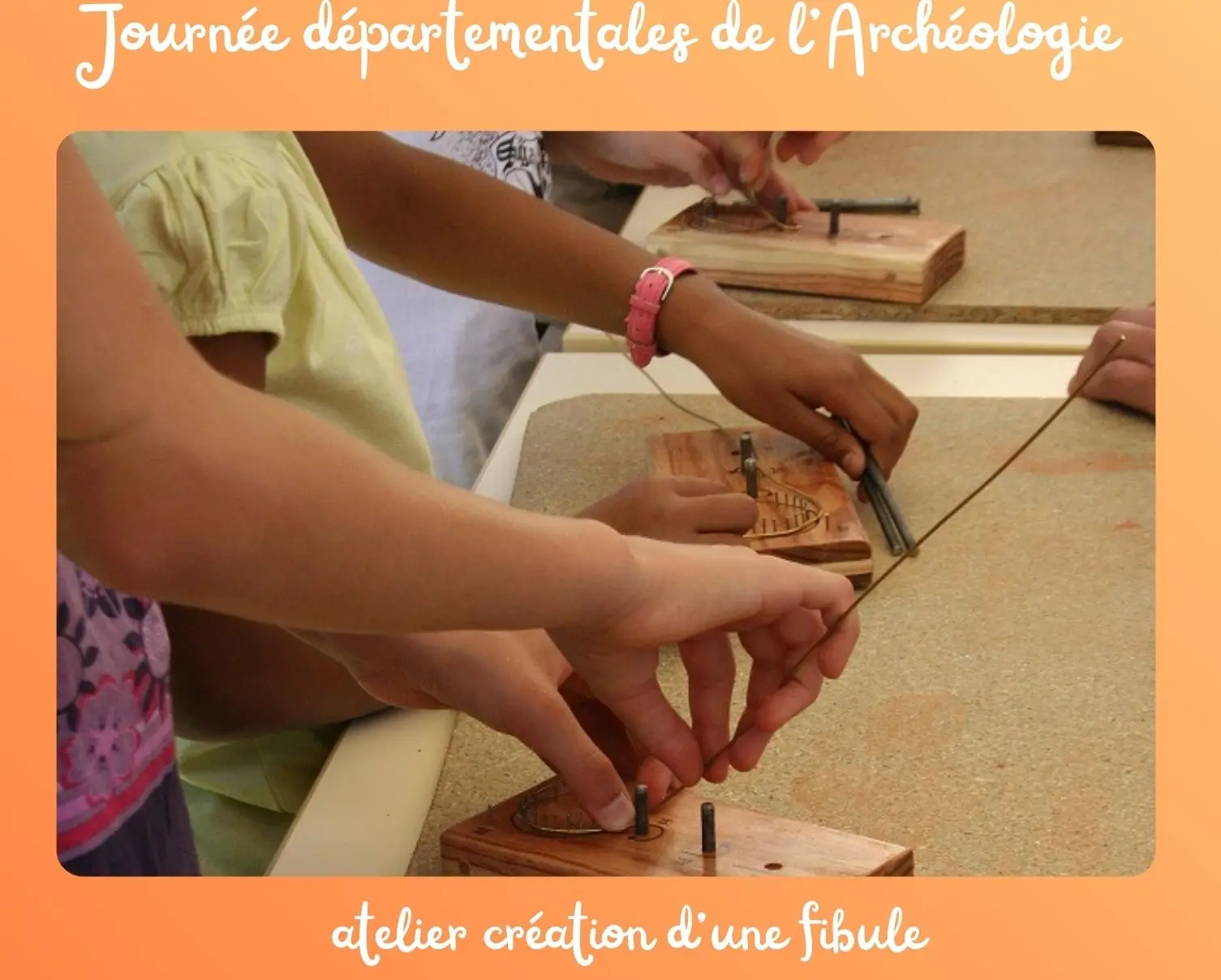 Atelier création d'une fibule