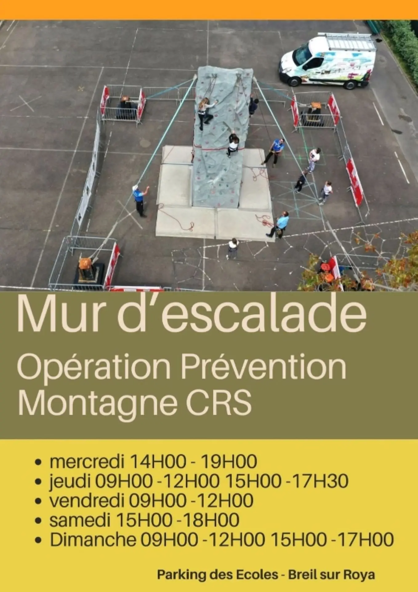 mur d'escalade
