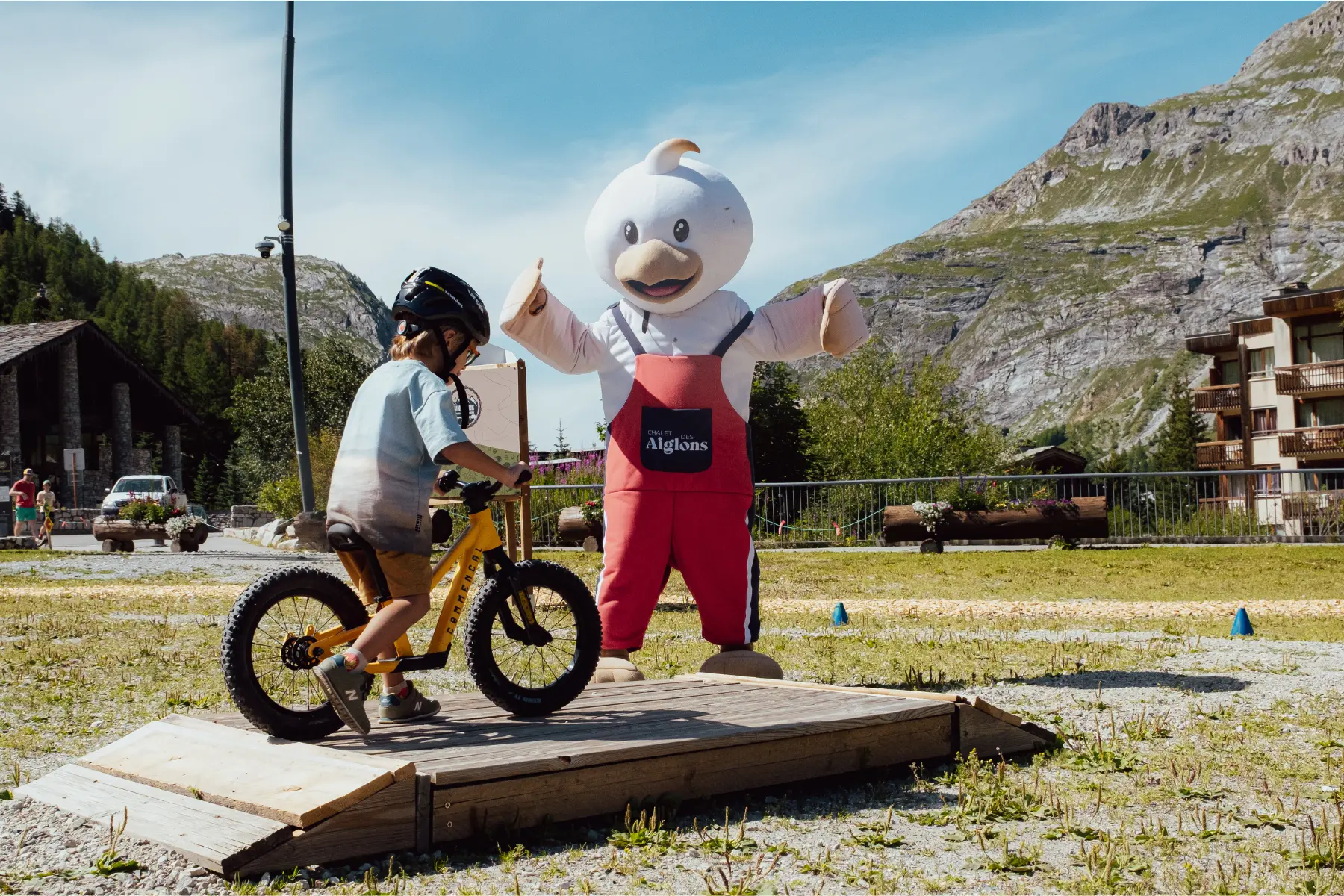 En selle avec Gaston_Val-d'Isère