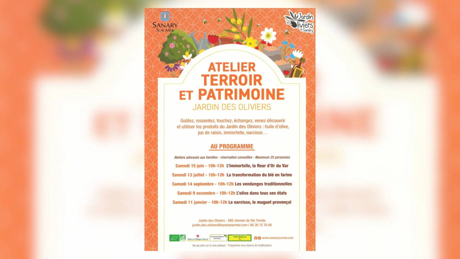 Atelier terroir et patrimoine