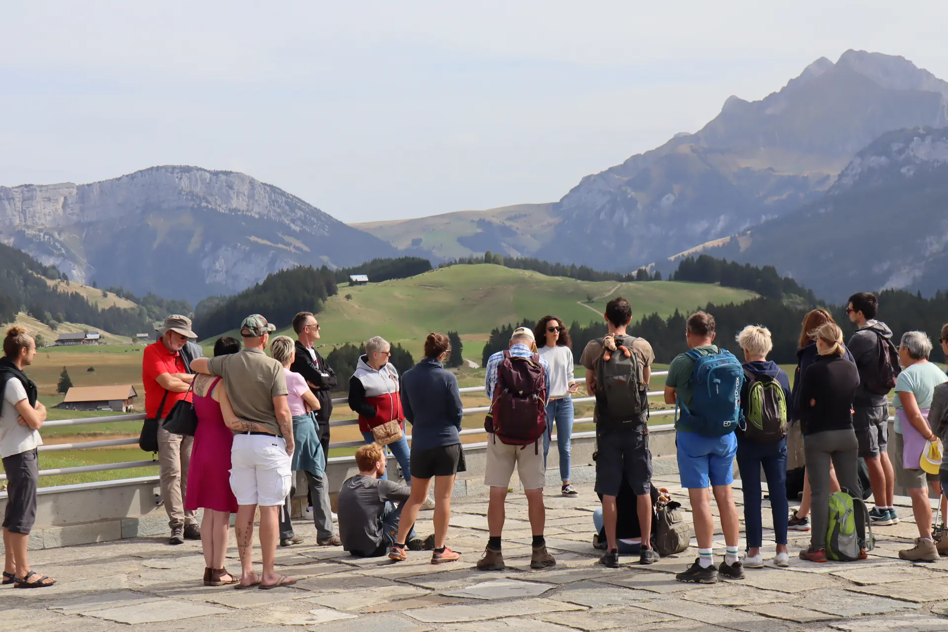 Panneau présent lors du sentier historique
