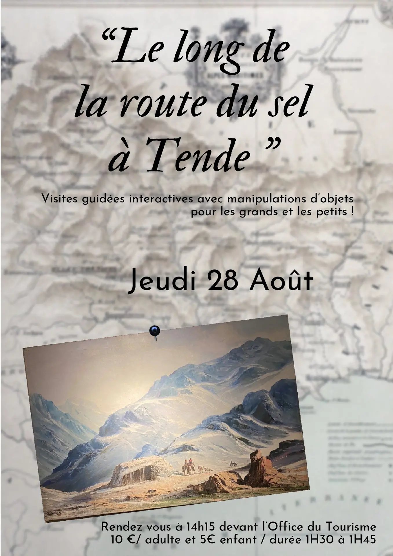 Le long de la route du sel à Tende