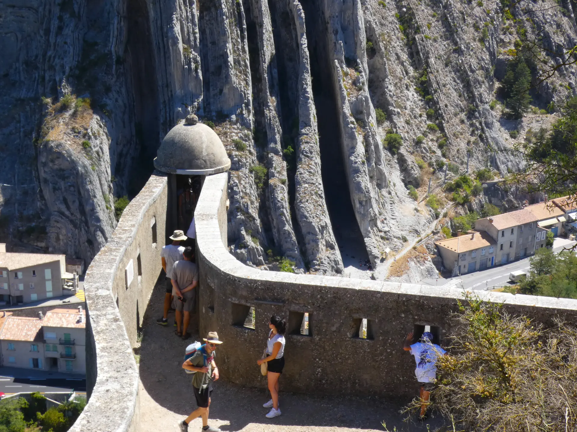 Visite de la citadelle de Sisteron