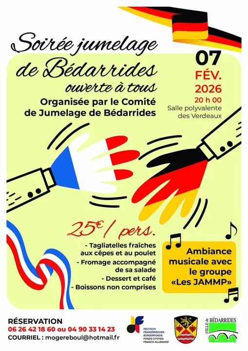 Soirée de jumelage de Bédarrides_Bédarrides
