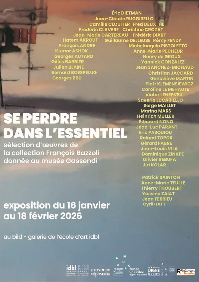 Affiche - Se perdre dans l'essentiel
