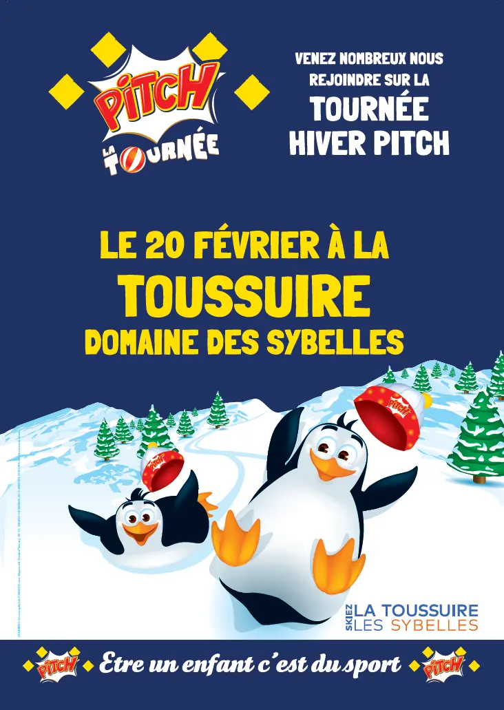 Affiche tournée Pitch Toussuire