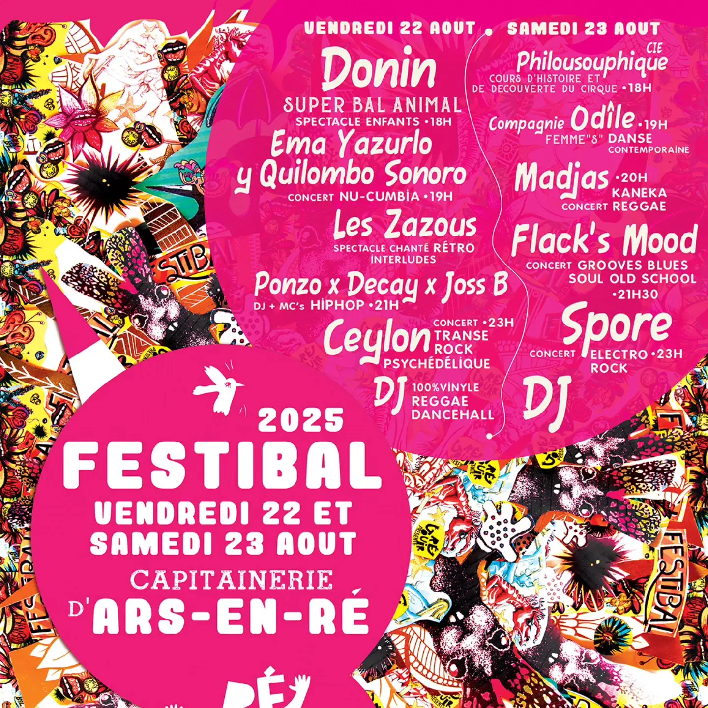 Festibal - Le 10ᵉ anniversaire - Programme