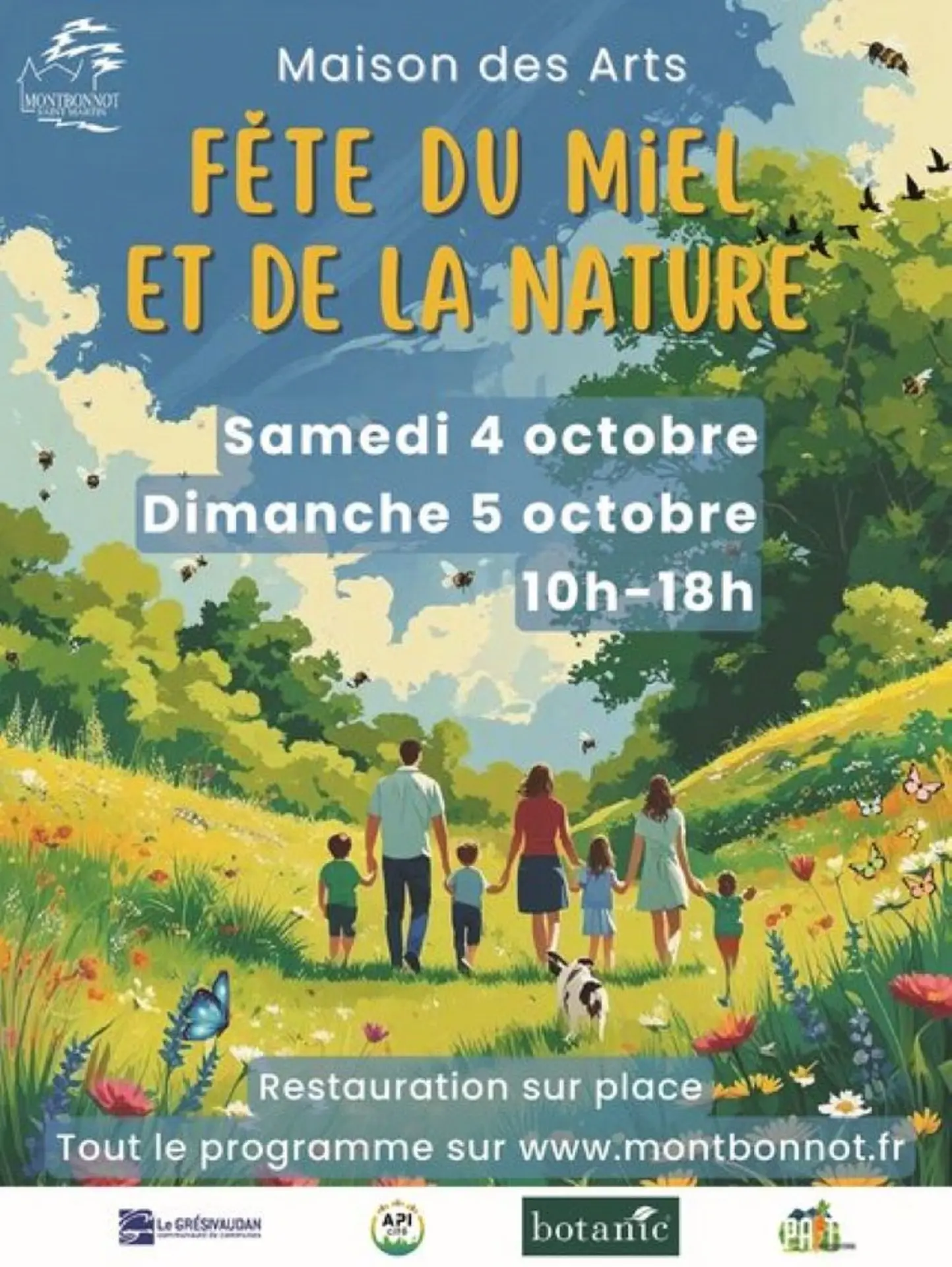 Fête du miel et de la nature du 04 au 05 octobre 2024 à Montbonnot Saint Martin
