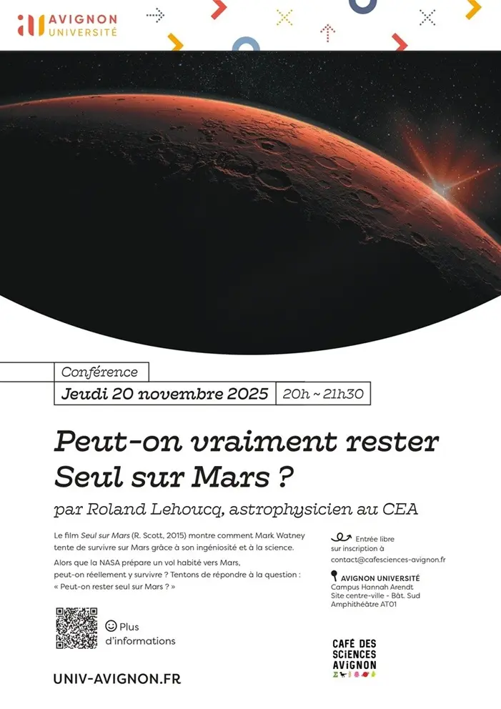Peut-on vraiment rester Seul sur Mars ?_Avignon
