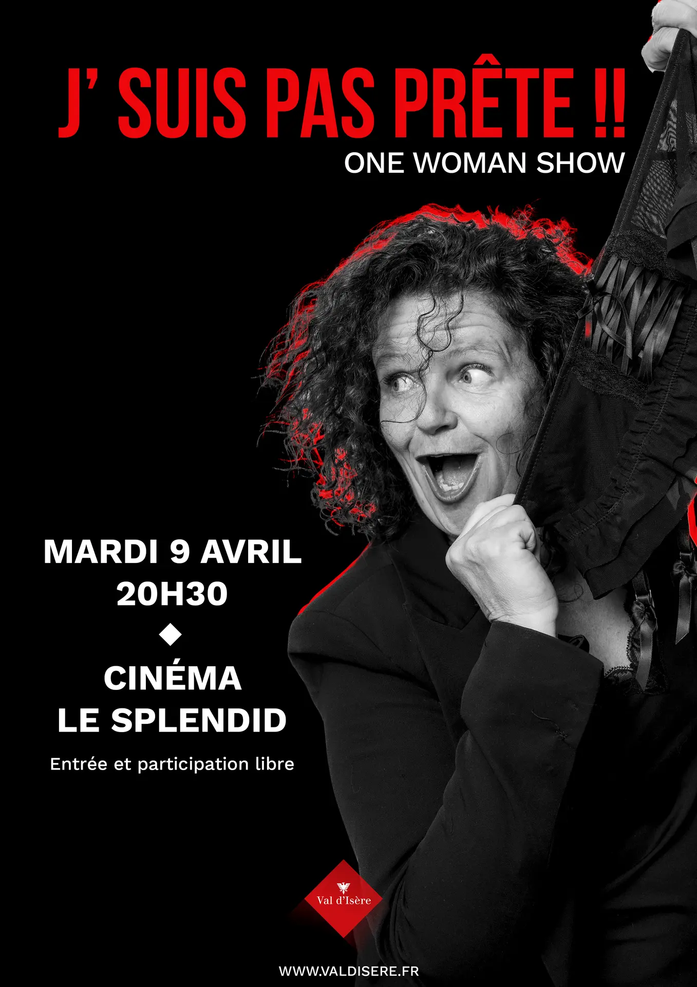 Affiche one woman show