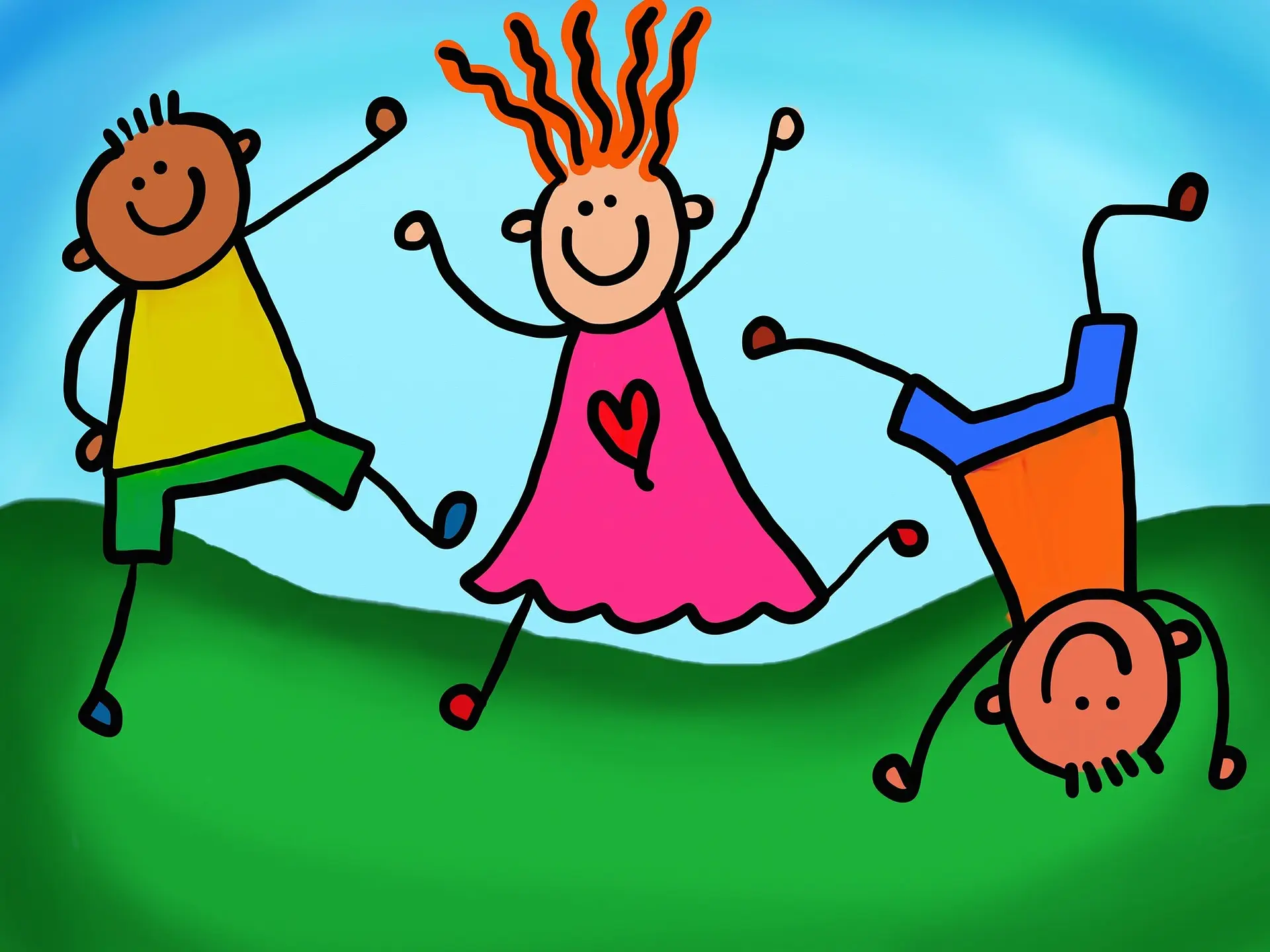 Image montrant des enfants qui jouent