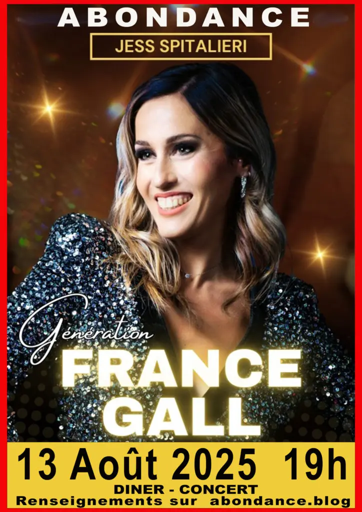 Affiche Génération FRANCE GALL Abondance