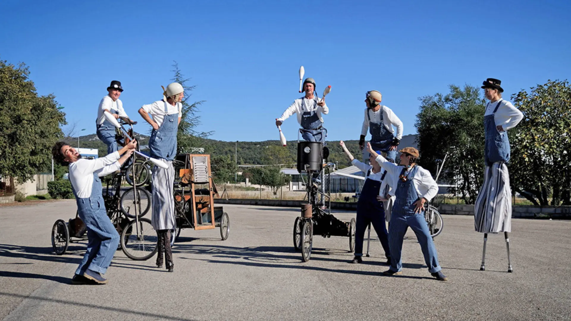 Spectacle Show Vélo à Val-d'Isère