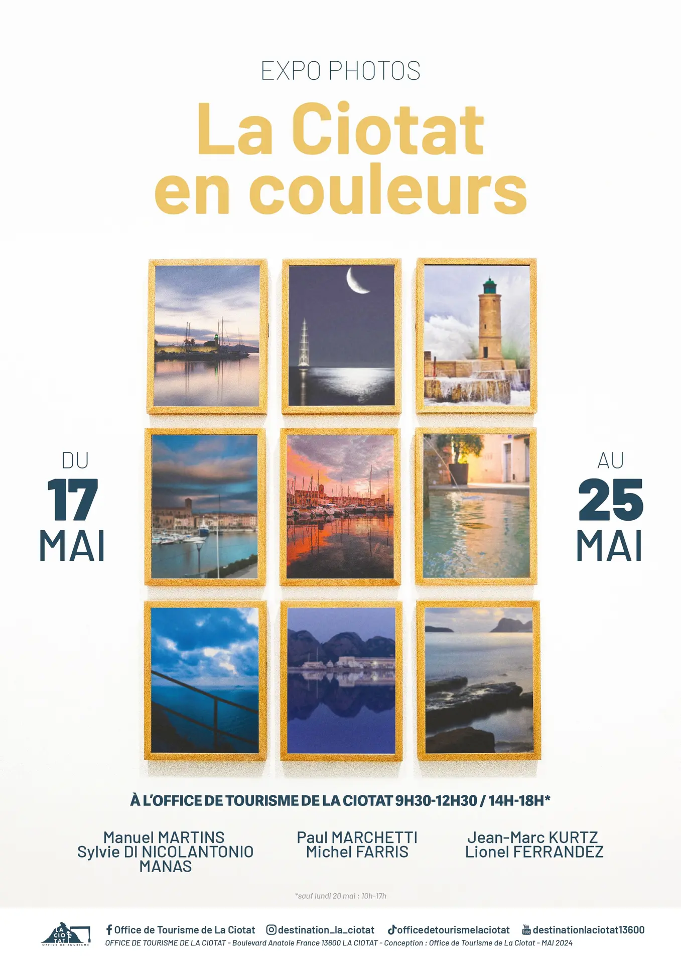 Exposition de photographies La Ciotat en Couleurs