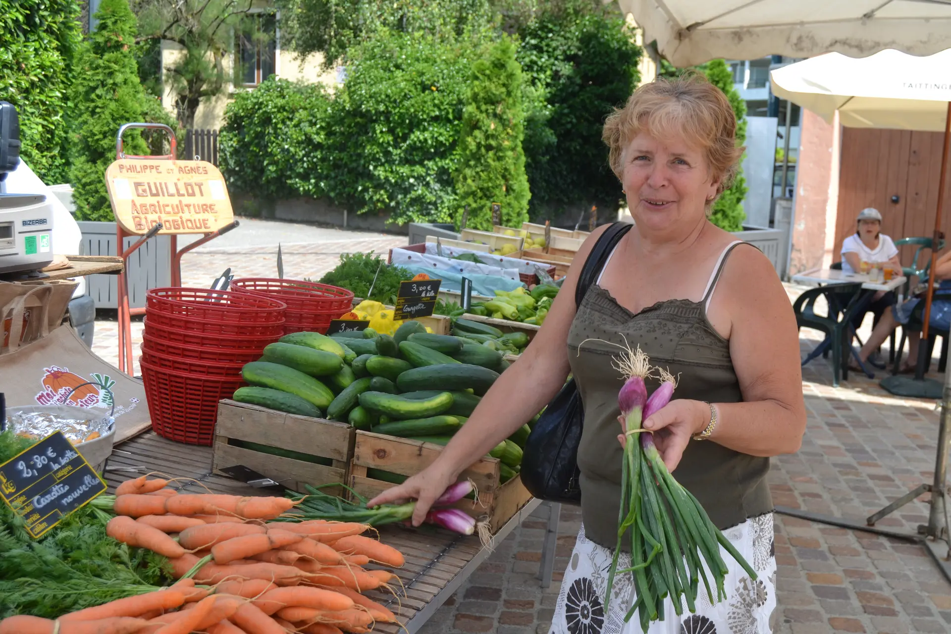 Marché de Challes-les-Eaux