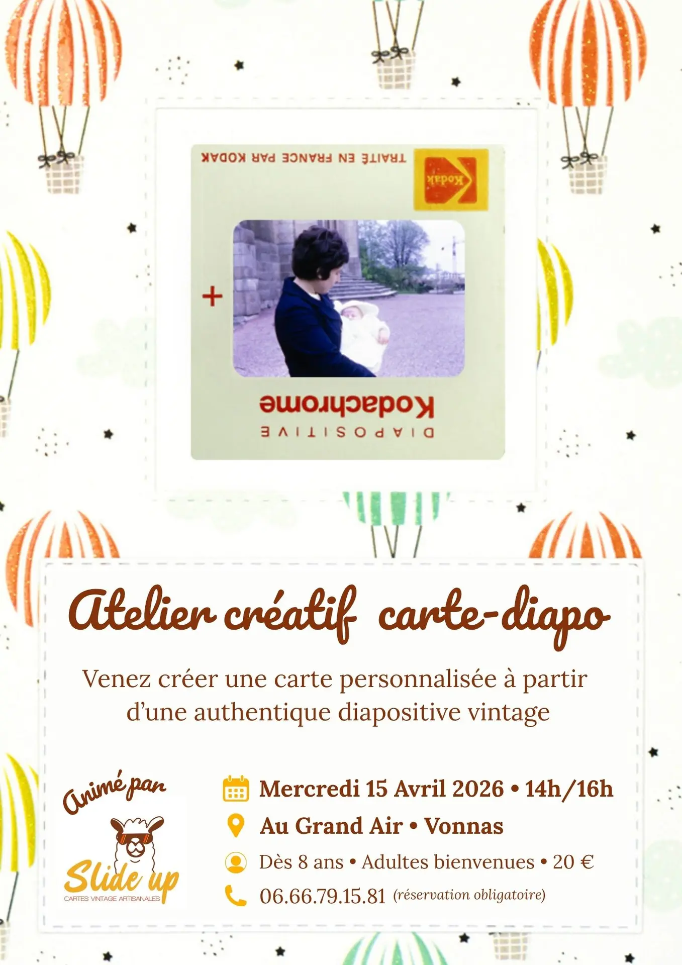 Atelier carte diapo