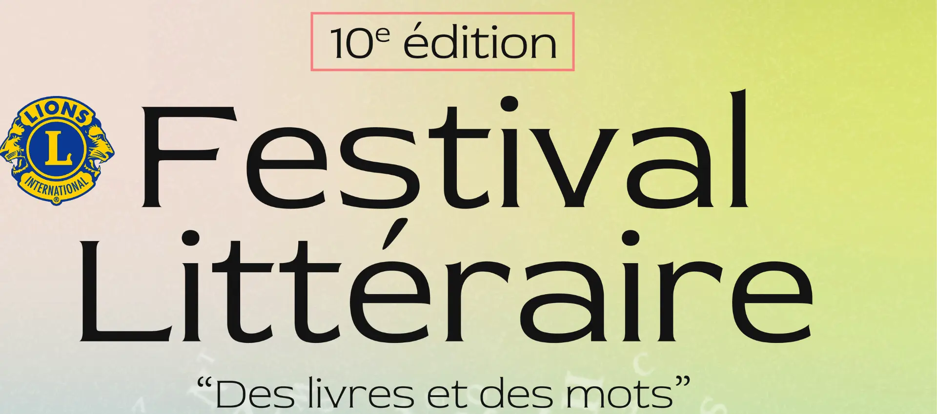 Festival littéraire : Des livres et des mots_Sainte-Maxime