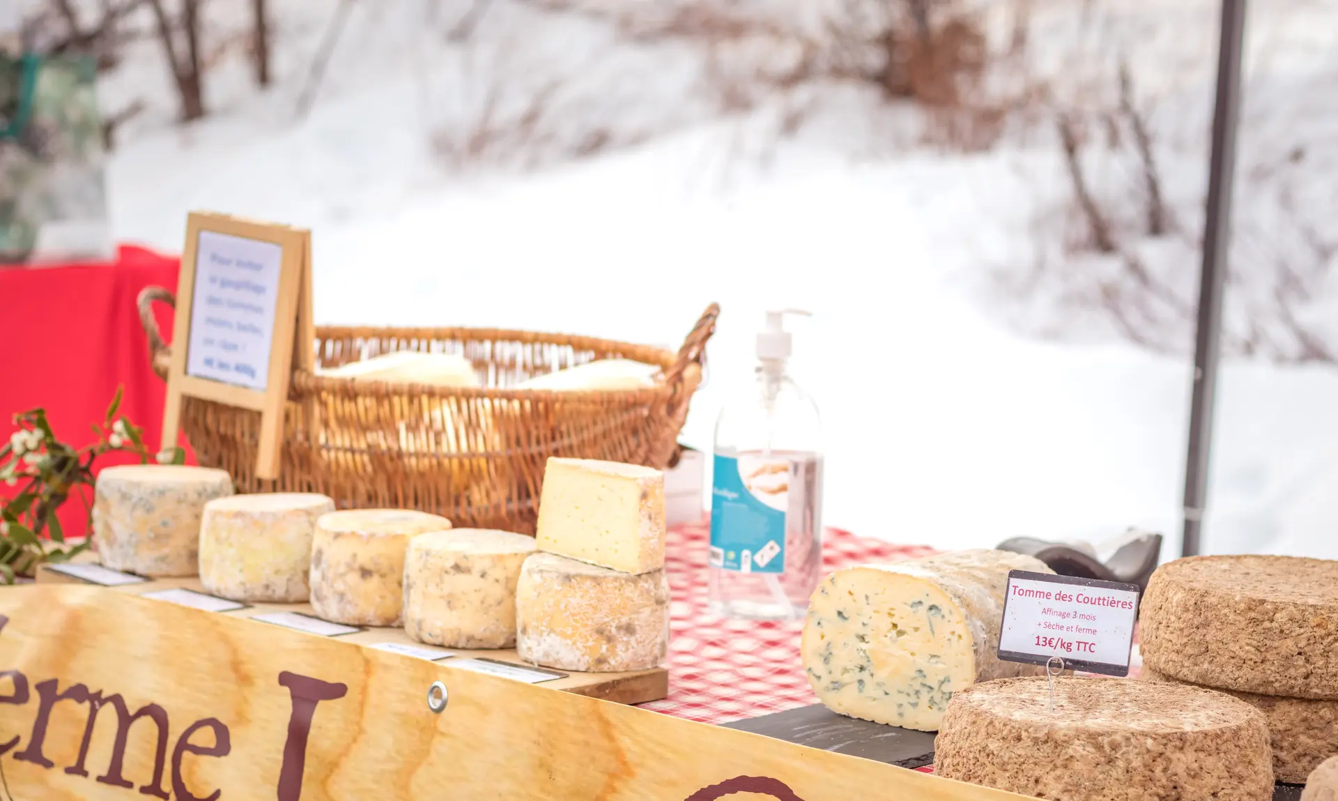 Marché de producteurs locaux, Dévoluy