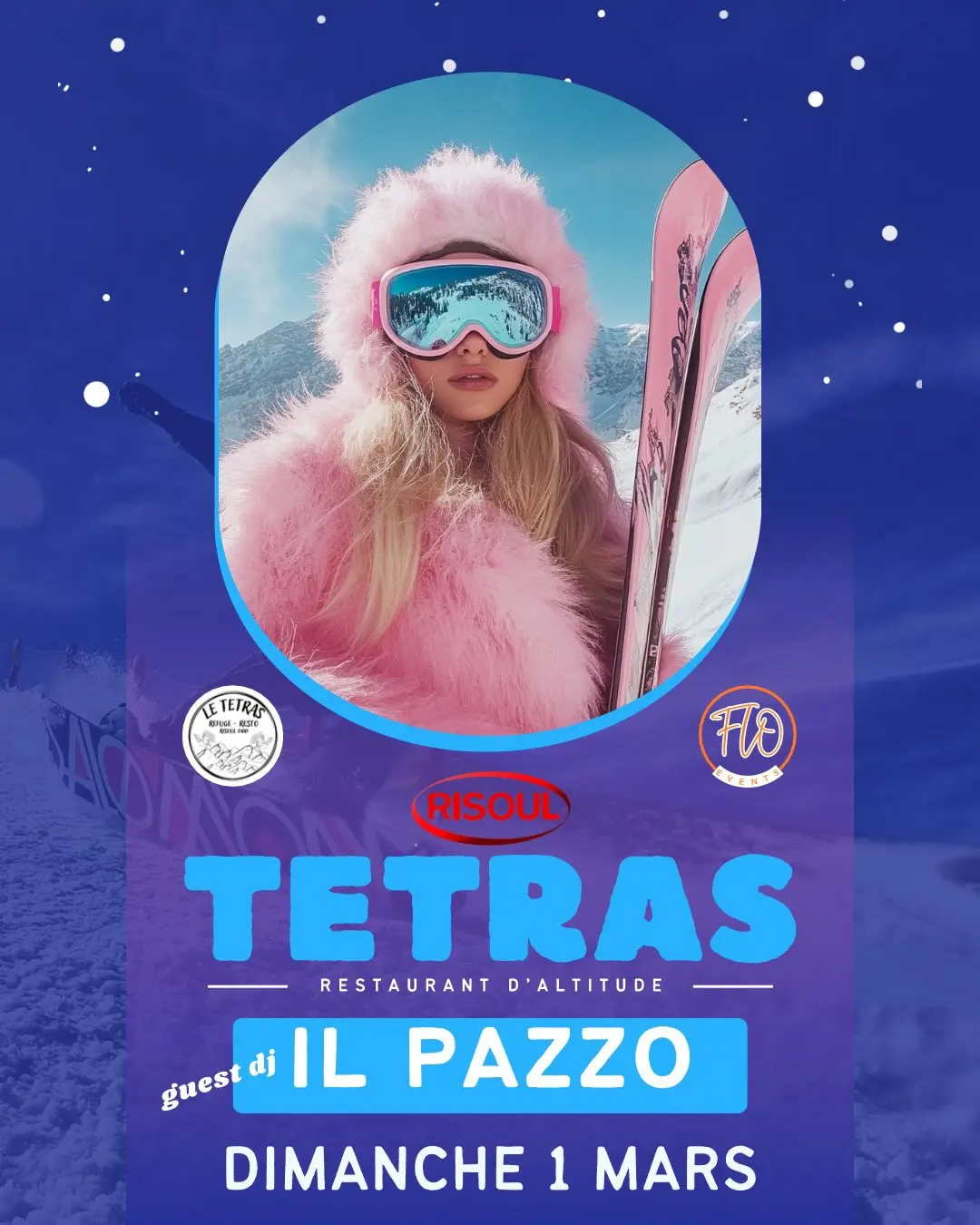 DJ SET IL PAZZO au restaurant Le Tétras_Risoul