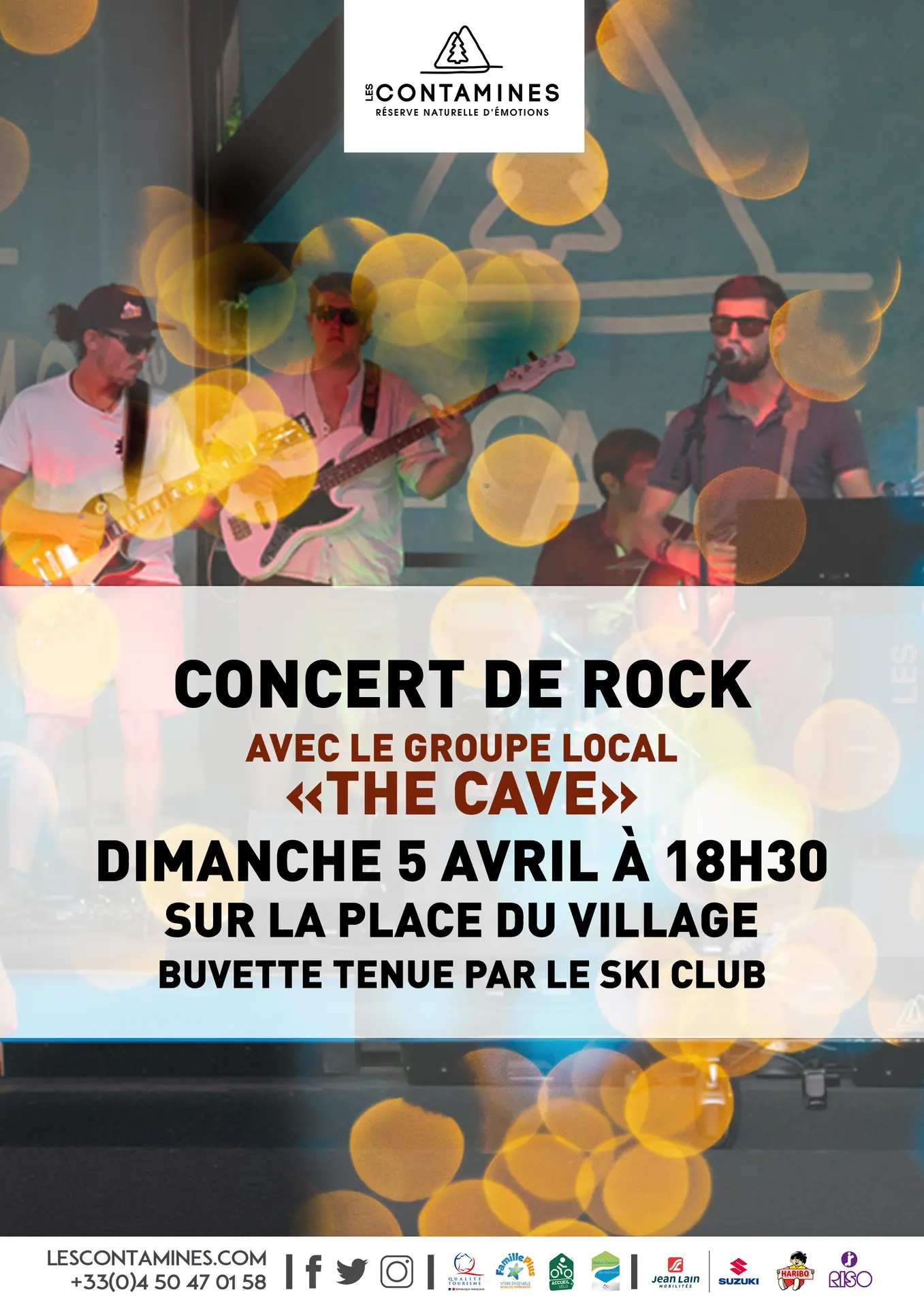 Concert de The Cave_Les Contamines-Montjoie