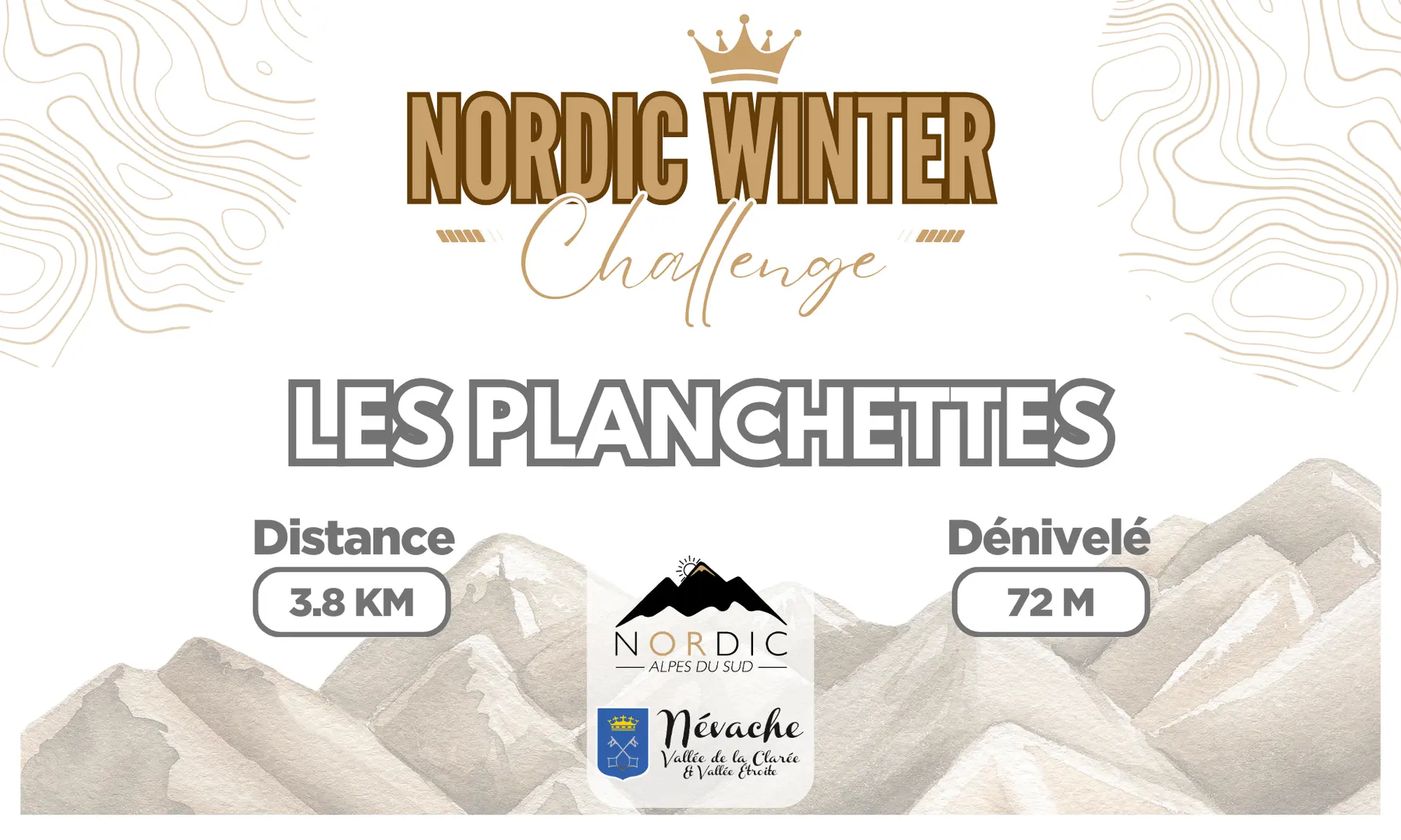 Affiche Nordic Winter Challenge