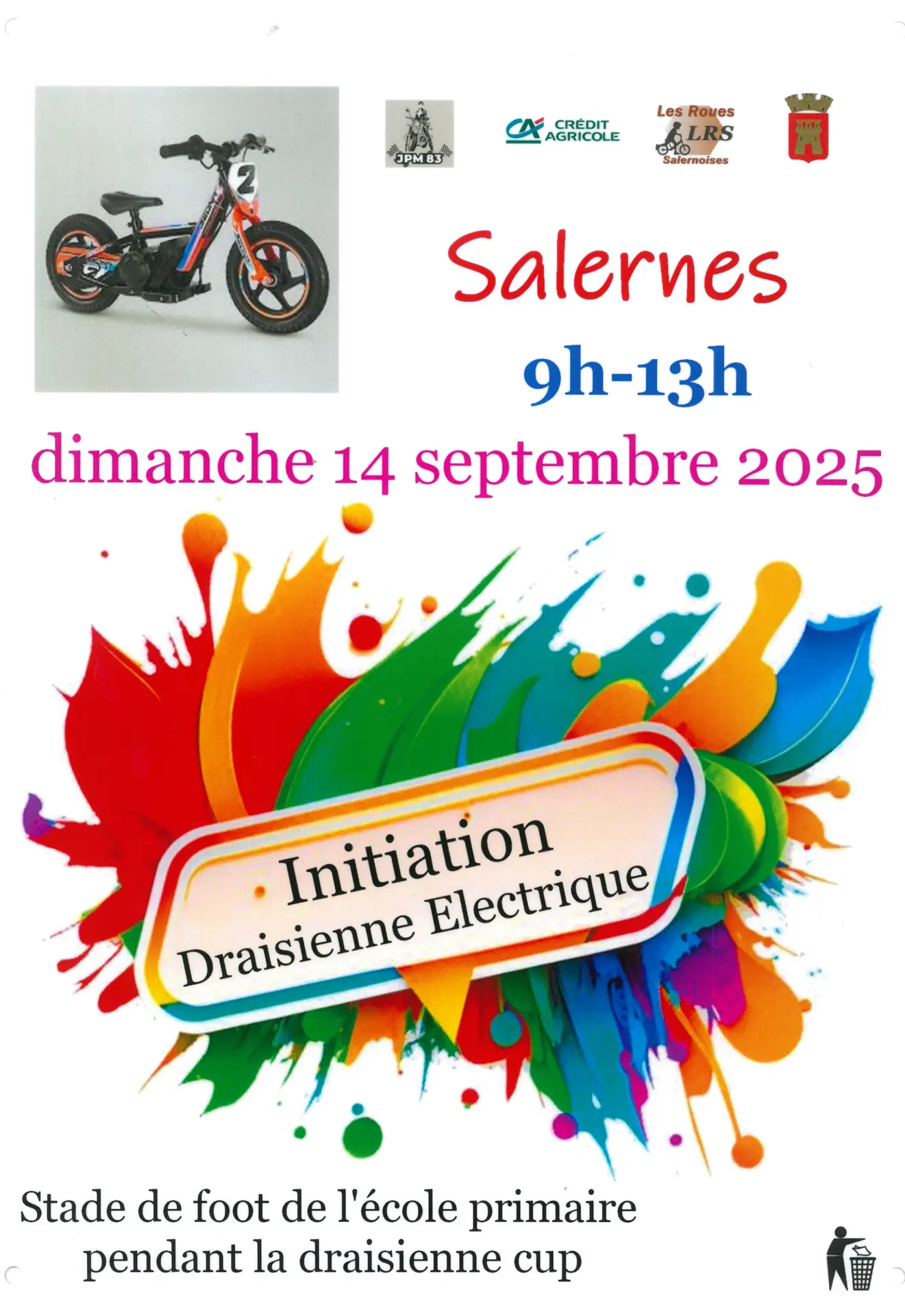 Initiation draisienne électrique