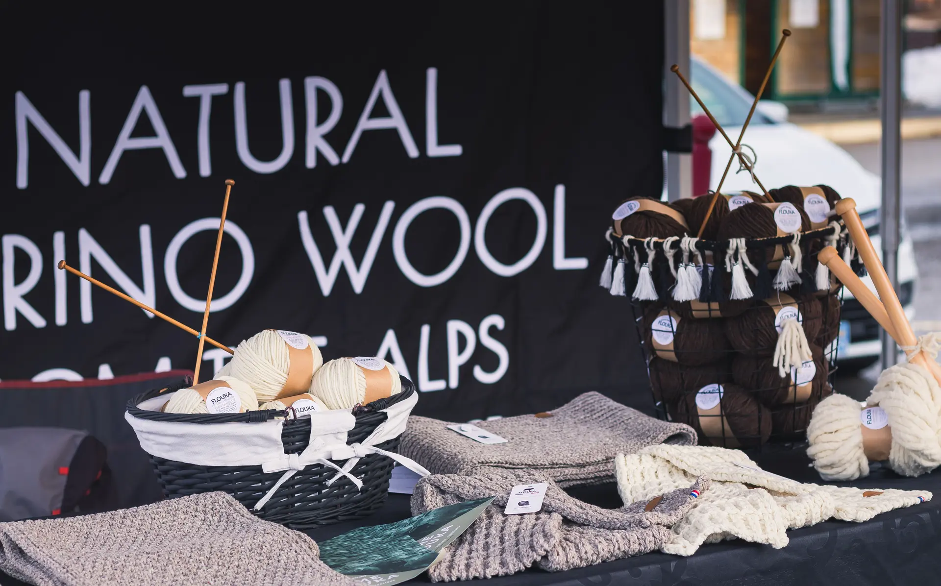 Marché de producteurs locaux, Dévoluy