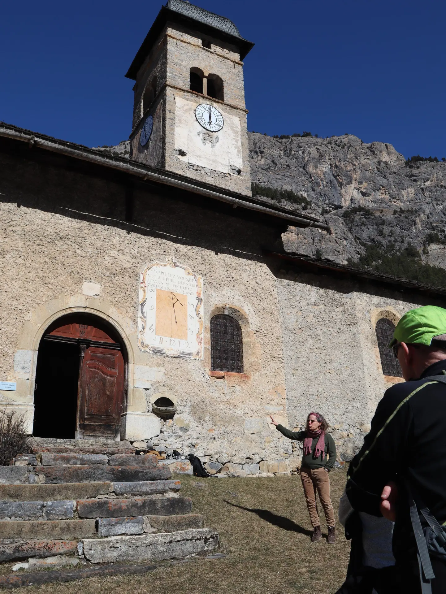 Visite église Saint Sébastien de Plampinet