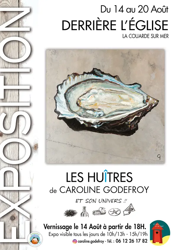 Exhibition: Caroline Godefroy's Oysters_La Couarde-sur-Mer