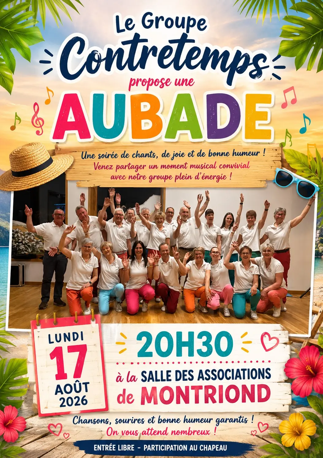 Concert du groupe Contretemps