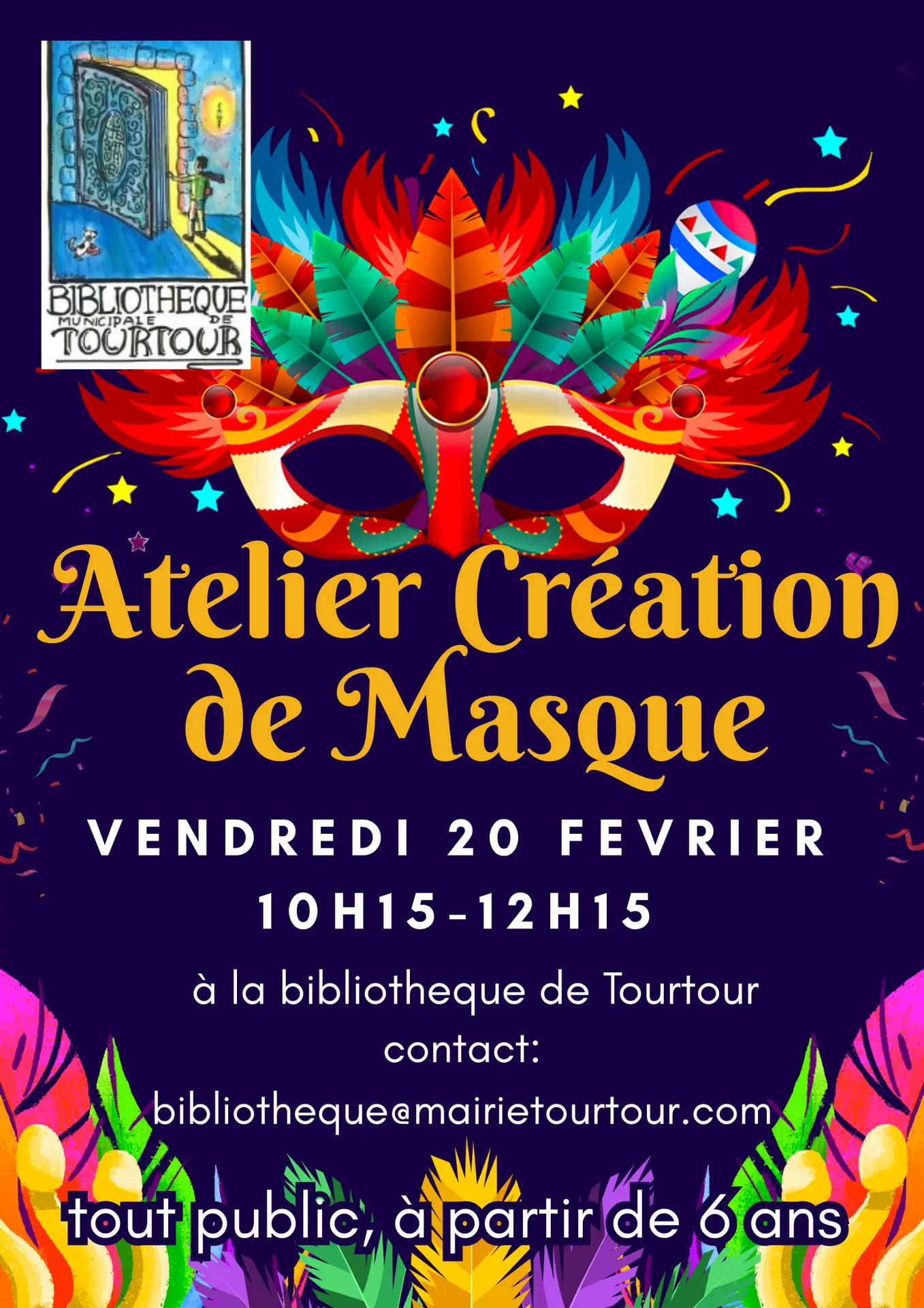 Atelier création de masque