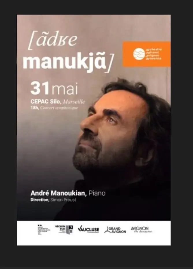 Concert d'André Manoukian au CEPAC Silo