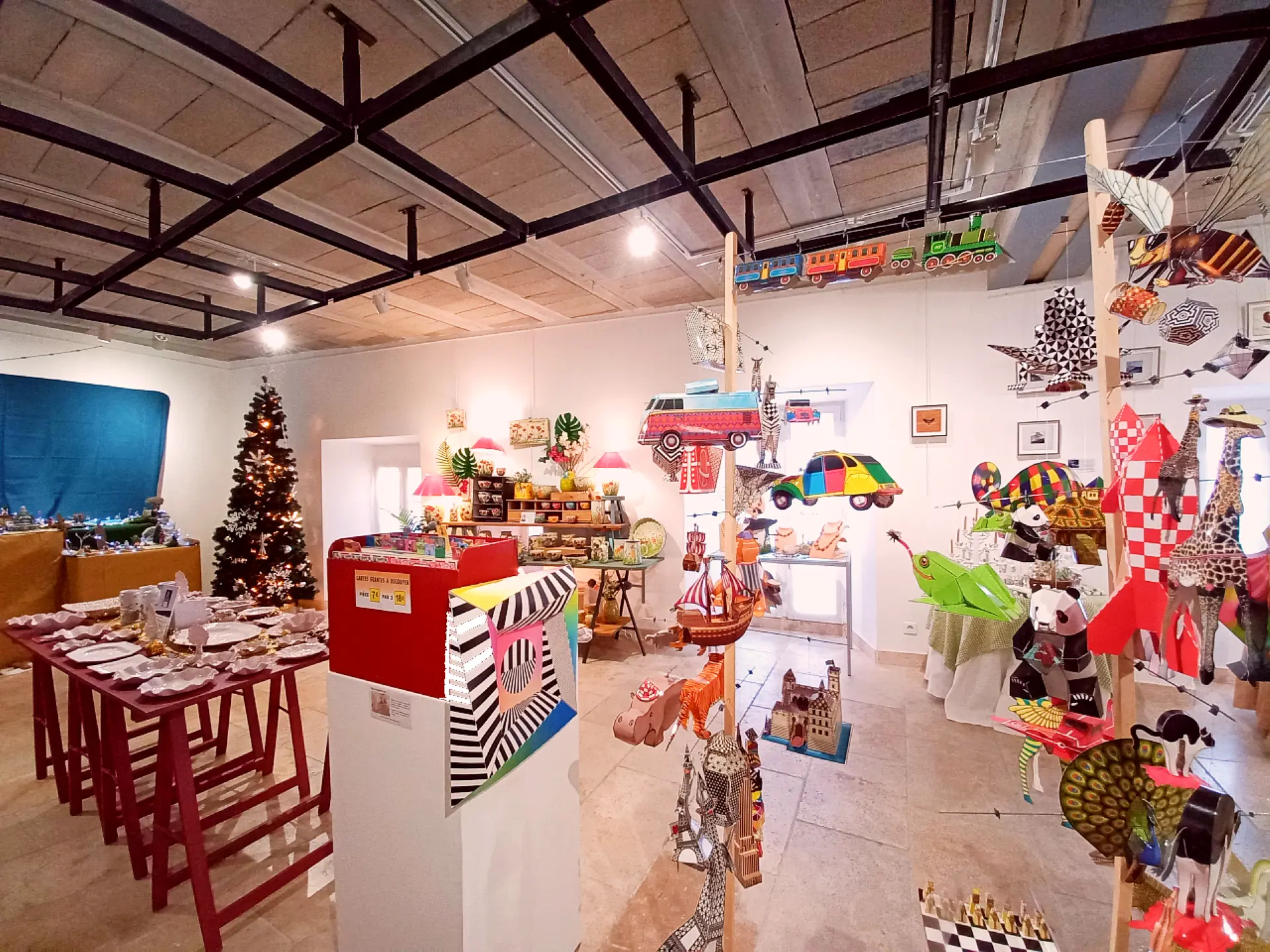 Décembre à Moustiers : expo-vente