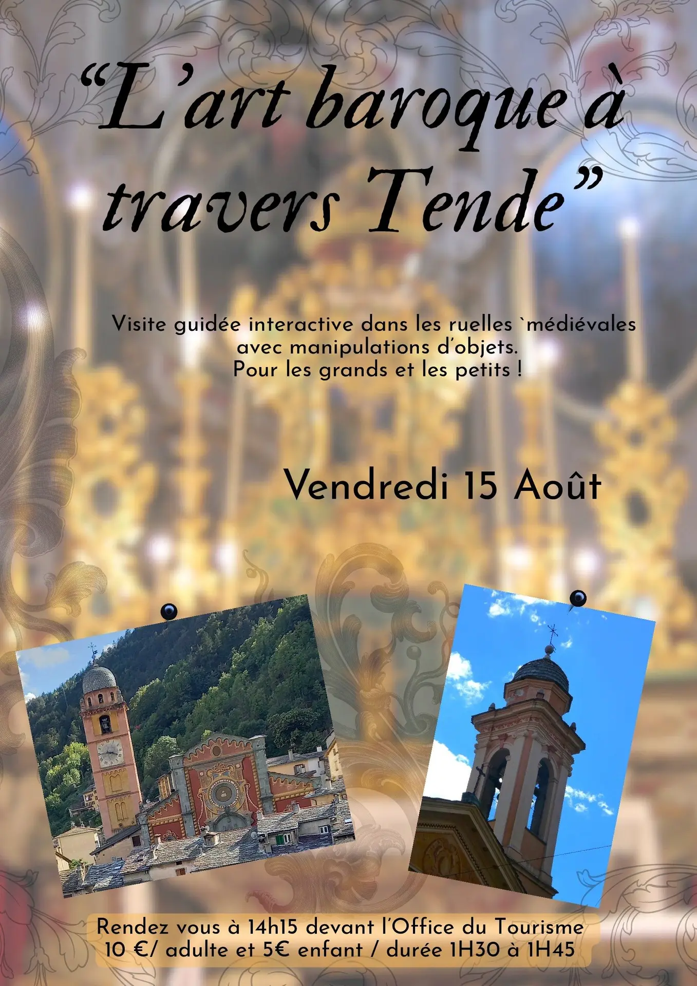 L'art baroque à travers Tende