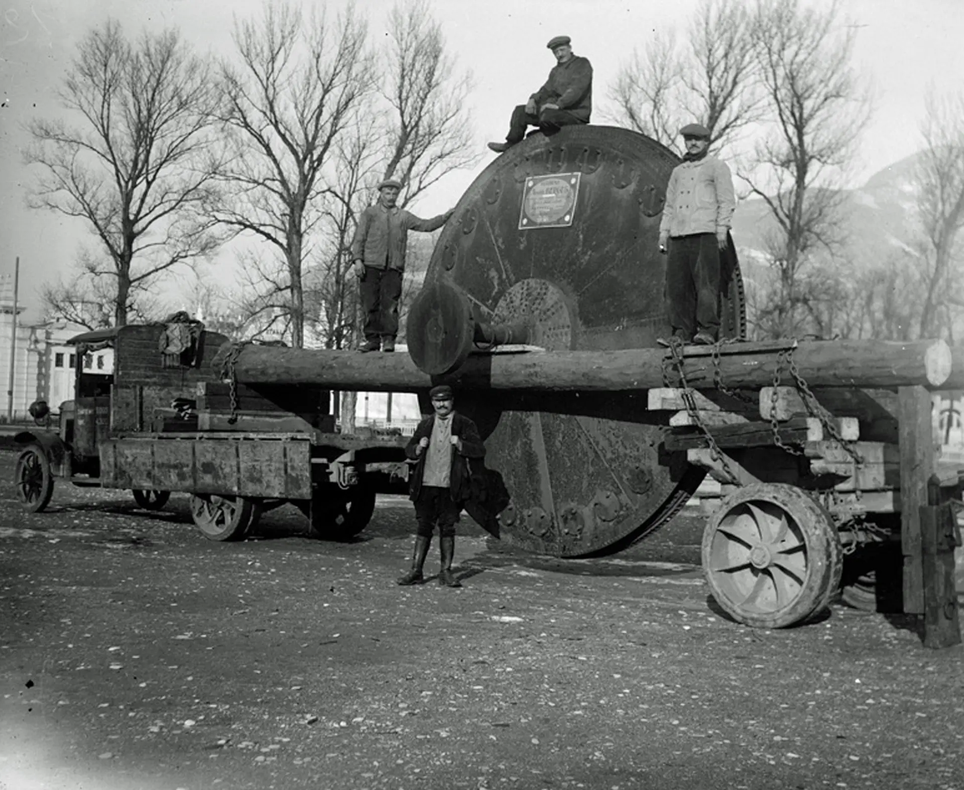 Transport d'une turbine